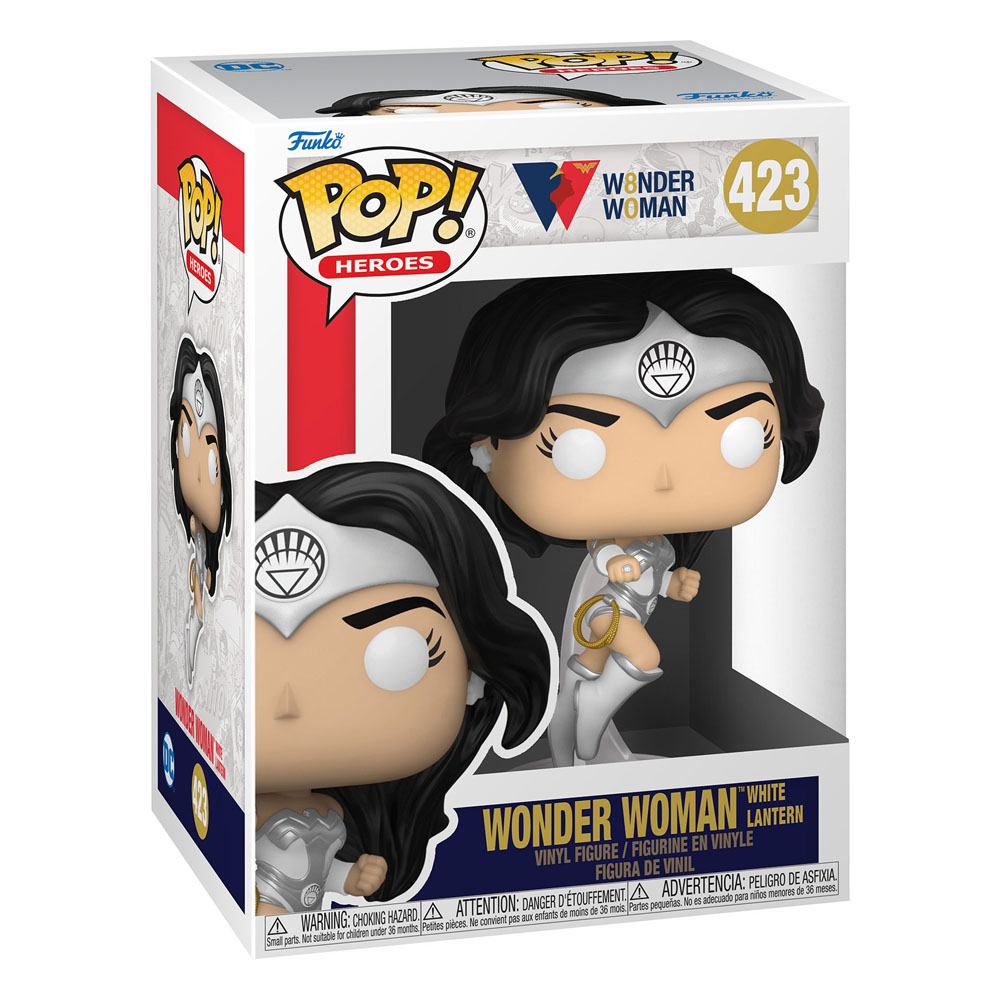 HEROES: Wonder Woman 80th Anniversary - Wonder Woman White Lantern #423 (POŠKOZENÝ BOX)