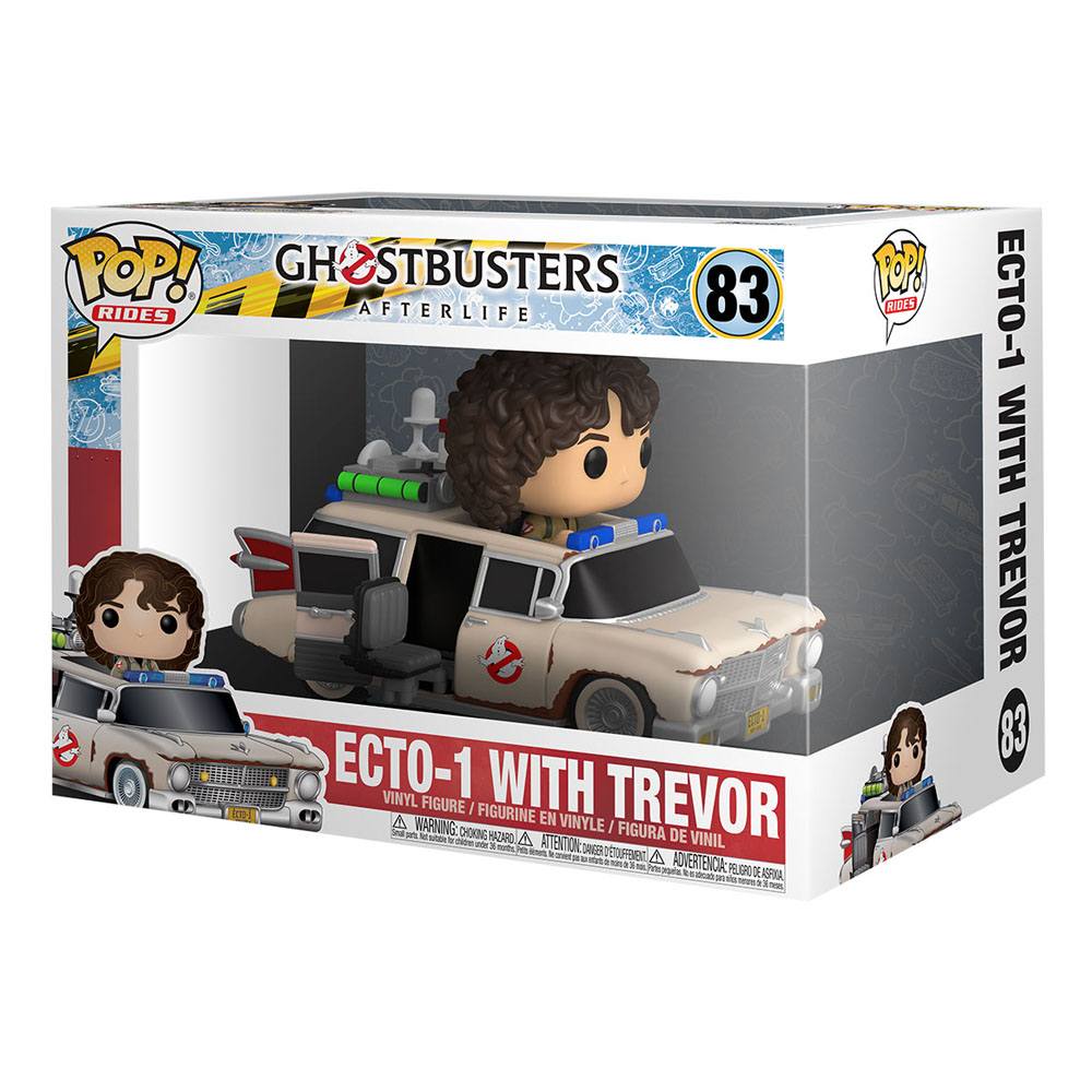 Ghostbusters: Afterlife (POP Rides) - Ecto 1 with Trevor #83 (POŠKOZENÝ BOX)
