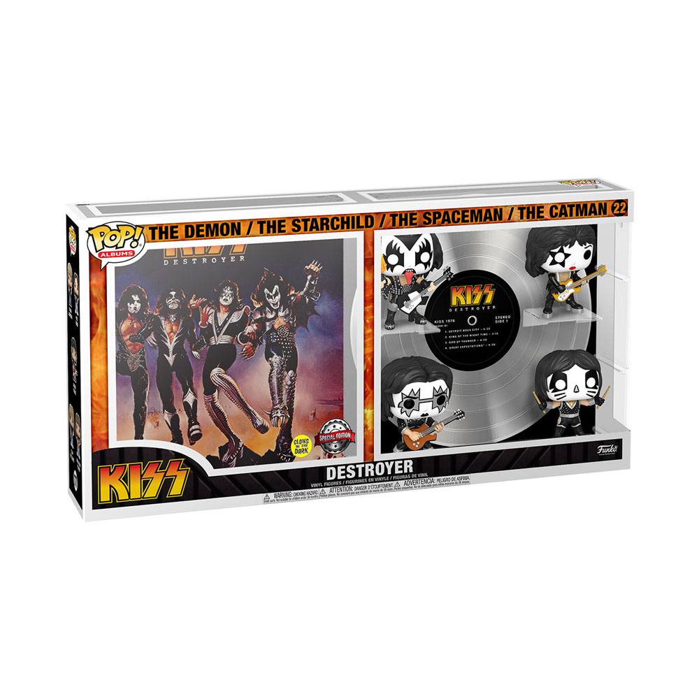 Albums - KISS Destroyer (GITD) (POŠKOZENÝ BOX)