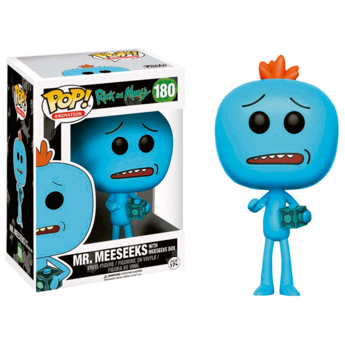 Rick and Morty - Mr. Meeseeks with Meeseks Box #180