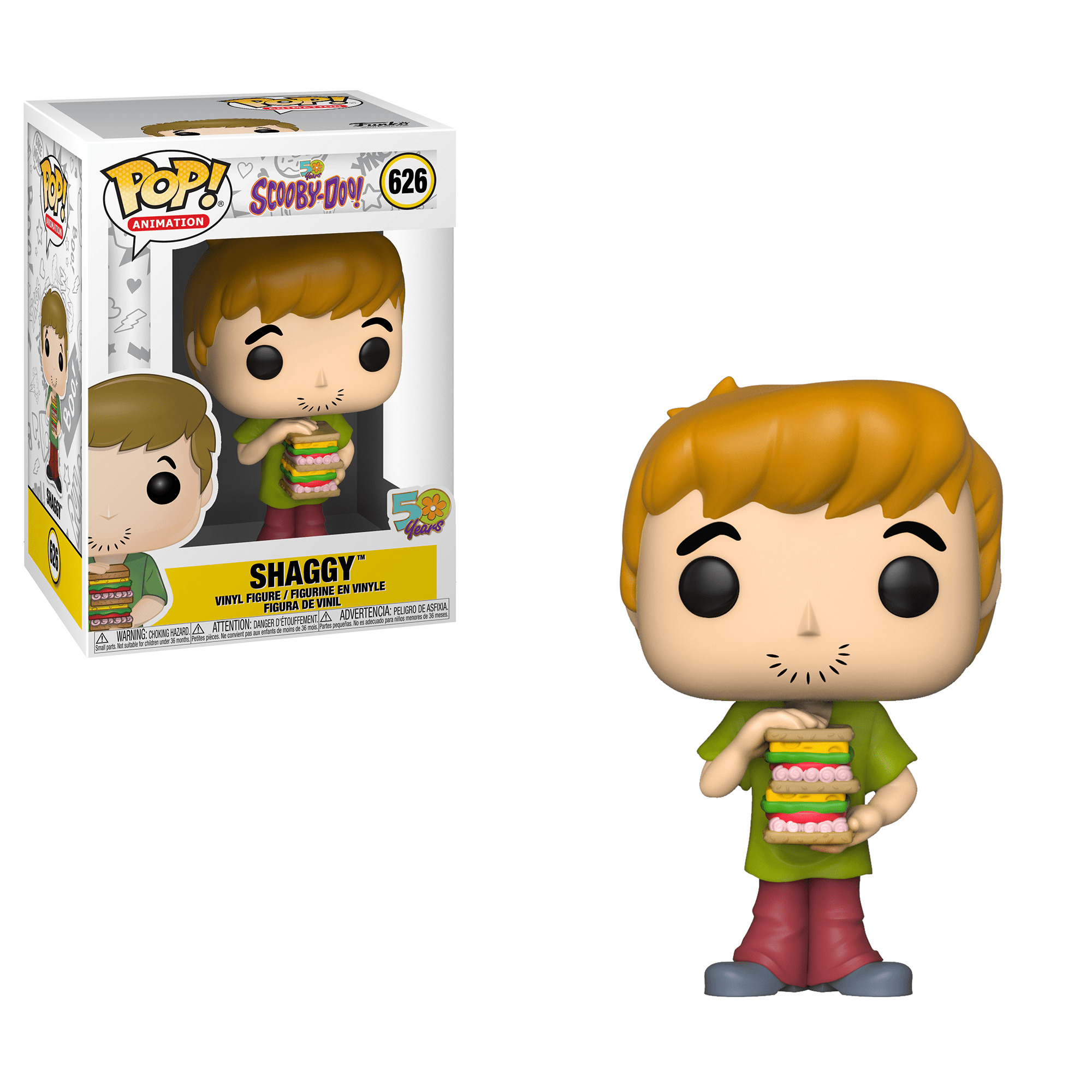 Scooby Doo - Shaggy w/Sandwich #626