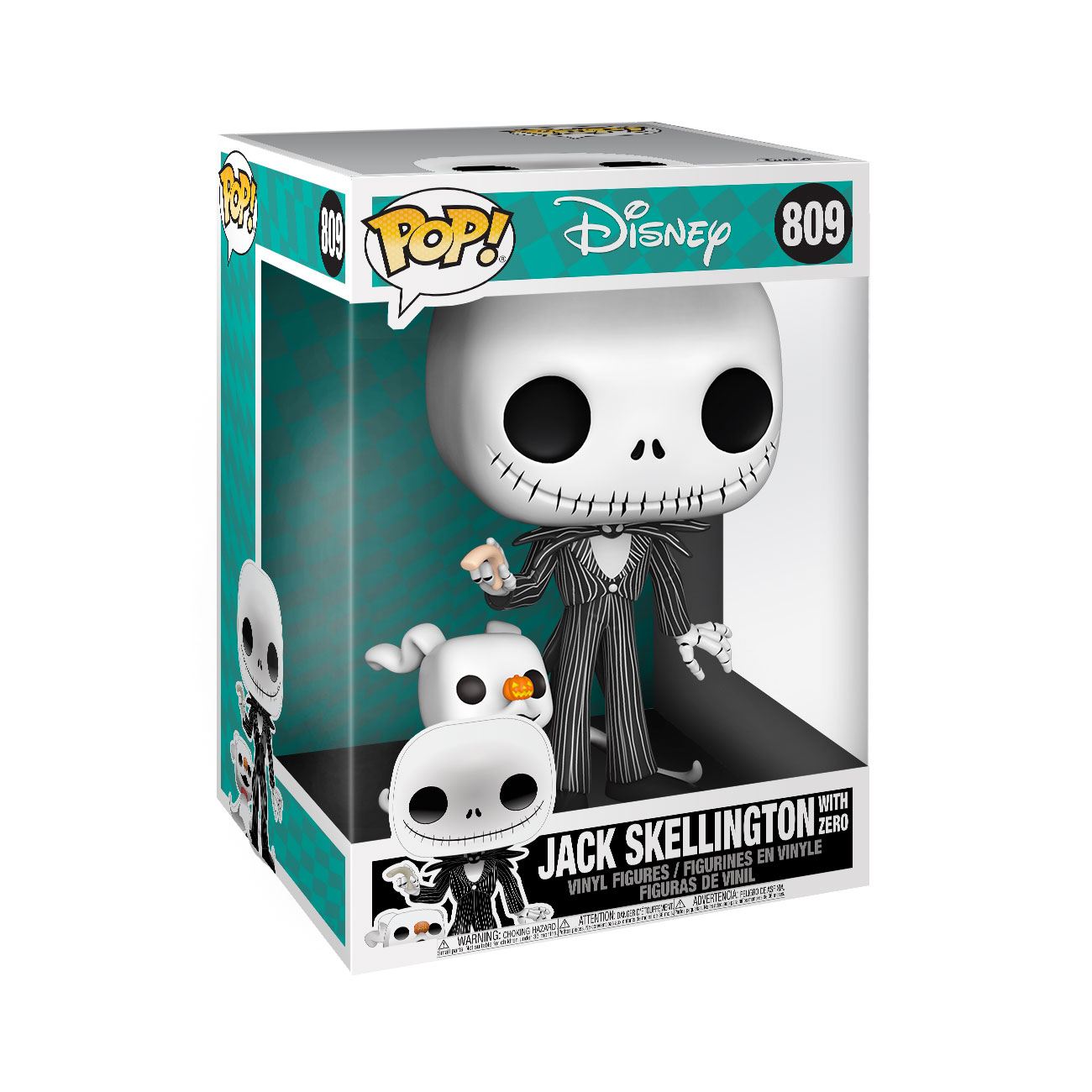 Nightmare Before Christmas - Jack Skellington with Zero #809