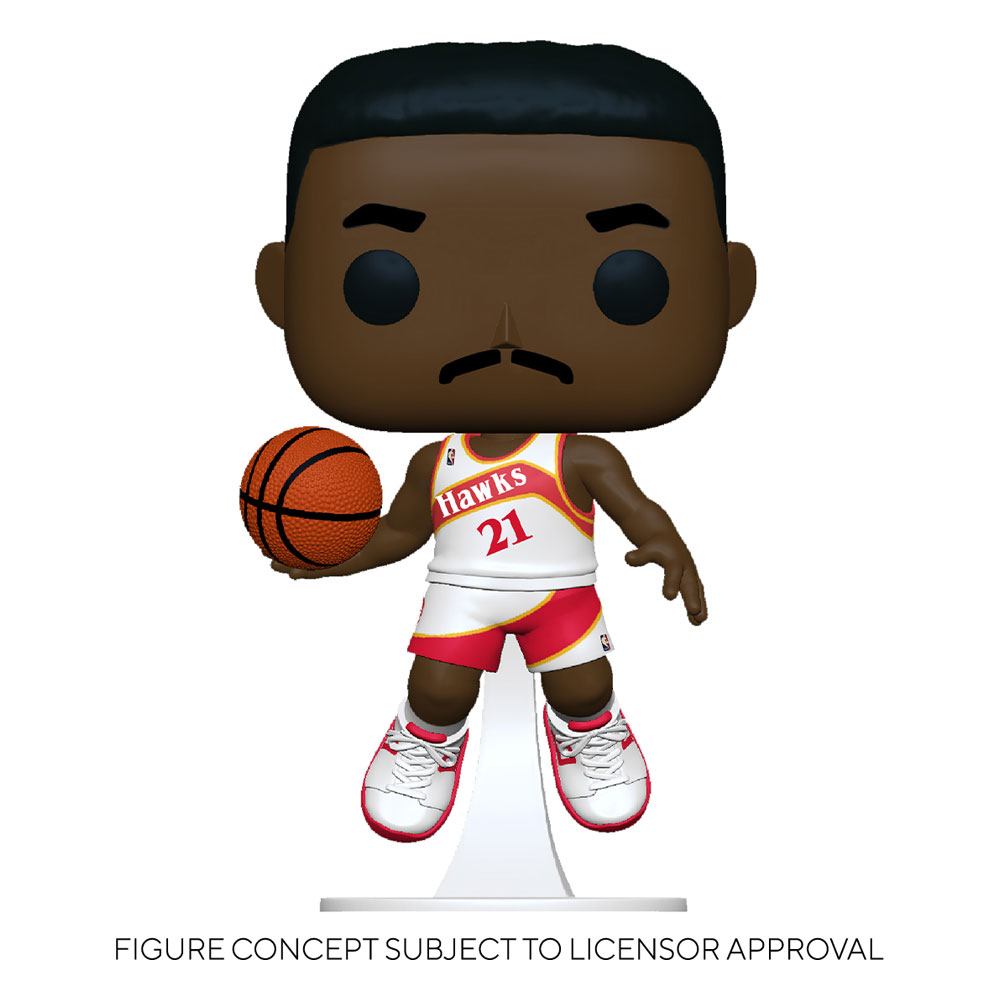 Basketball (NBA) - Dominique Wilkins (Hawks Home) #104