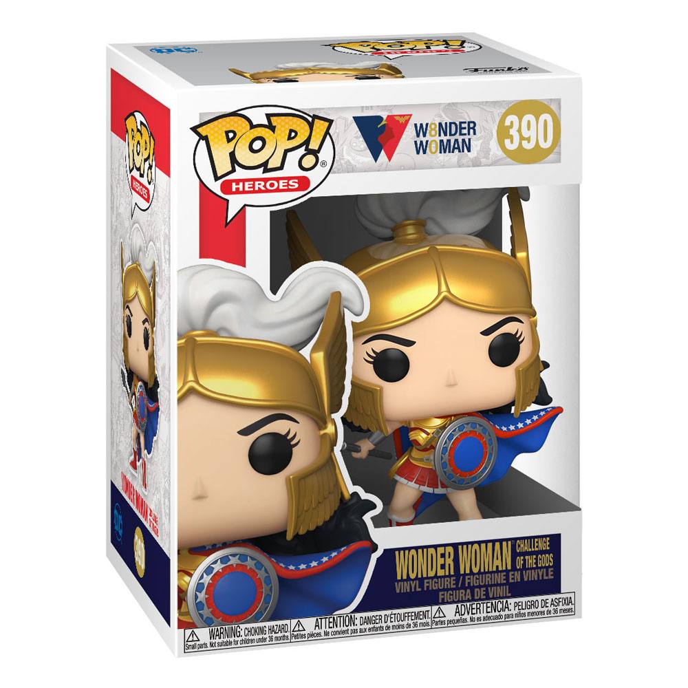 FUNKO POP! HEROES: Wonder Woman 80th Anniversary - Wonder Woman Challenge Of The Gods #390