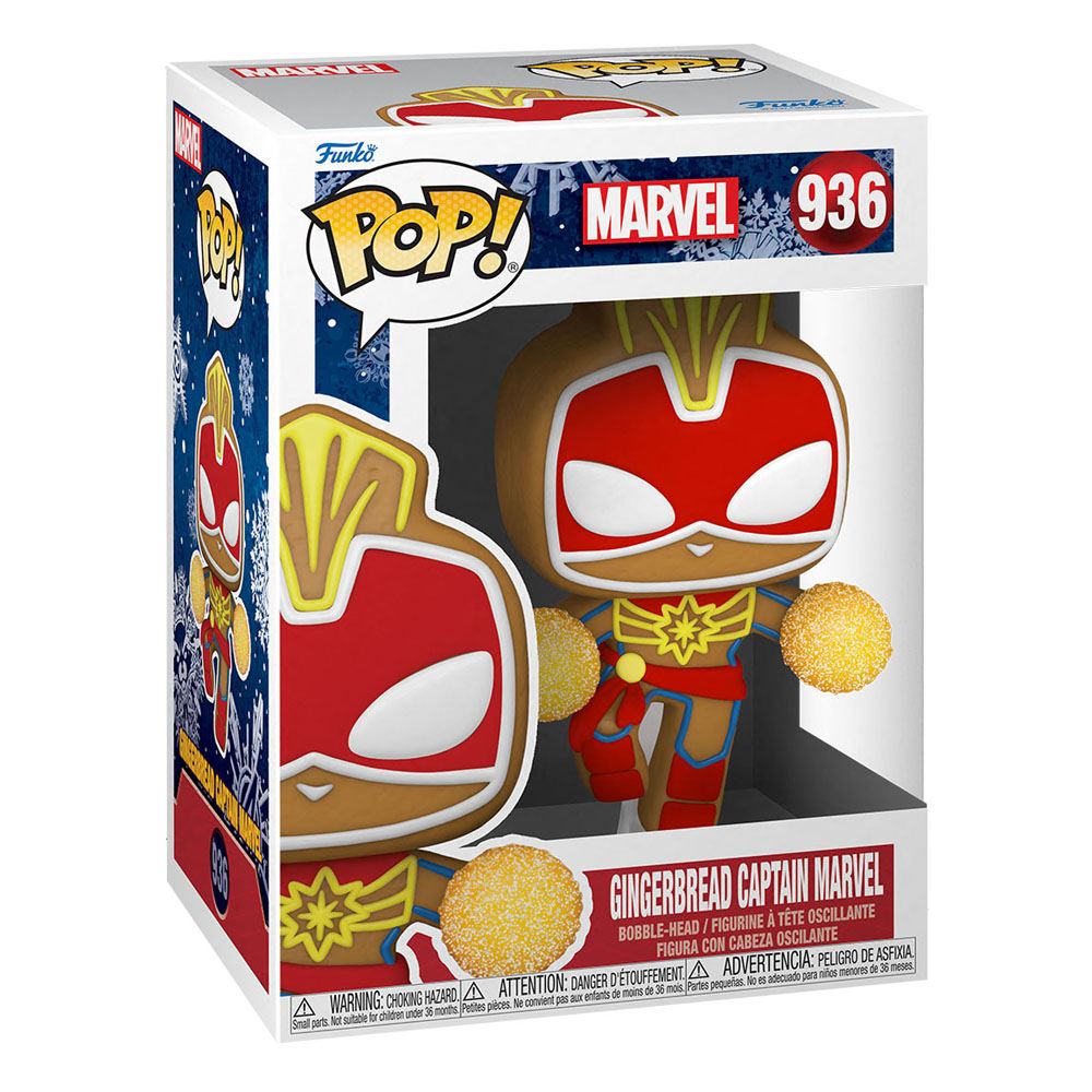 MARVEL - Gingerbread Captain Marvel #936
