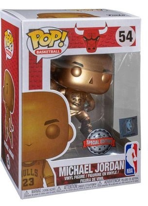 Bulls – Michael Jordan (Bronzed) # 54 Special Edition