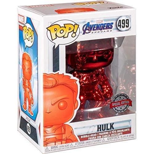 Marvel: Avengers Endgame – Hulk (Red Chrome) #499 Special Edition