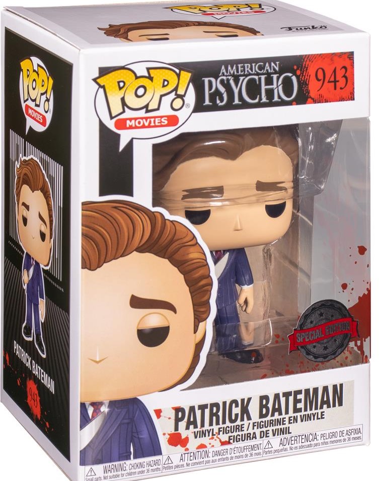 Movies: American Psycho – Patrick Bateman in Suit #943 Special Edition (POŠKOZENÝ BOX)
