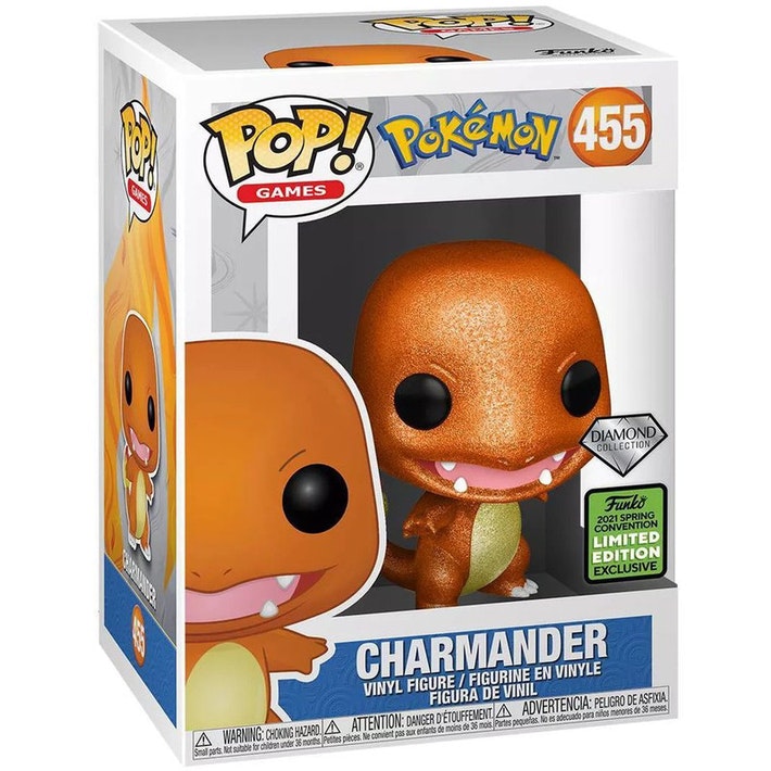 Pokémon - Charmander #455 2021 Spring Covention Limited Edition Exclusive, Diamond Collection