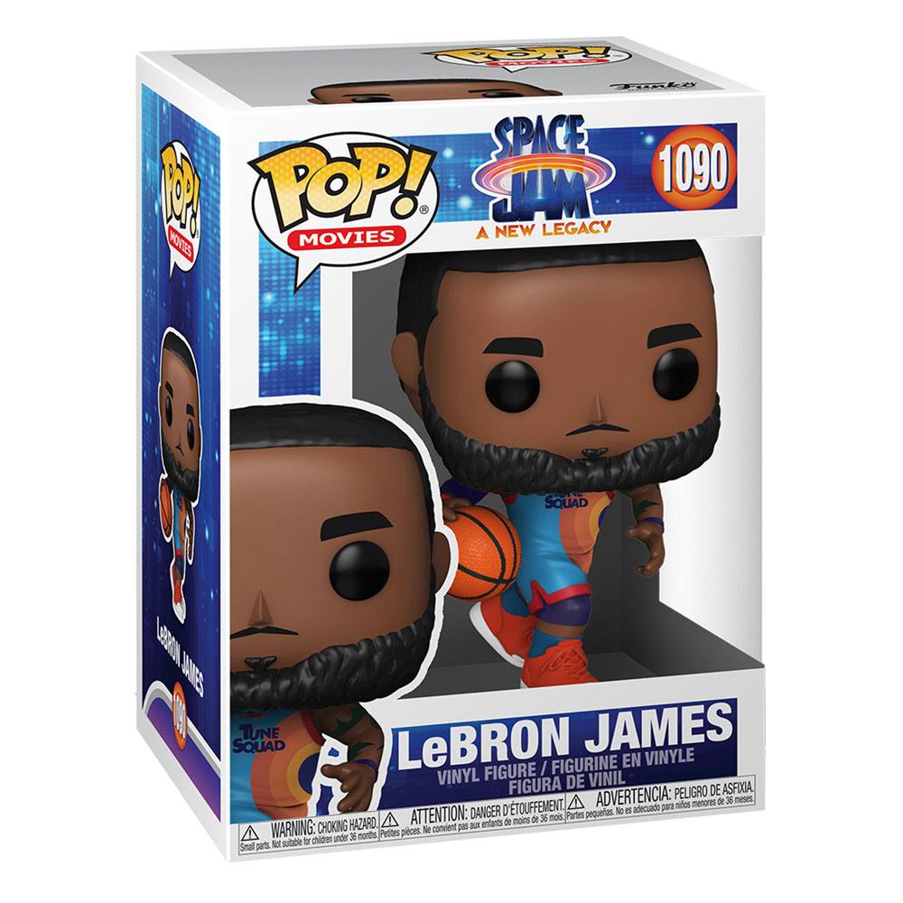 FUNKO POP! MOVIES: Space Jam 2 - LeBron James #1090 (POŠKOZENÝ BOX)
