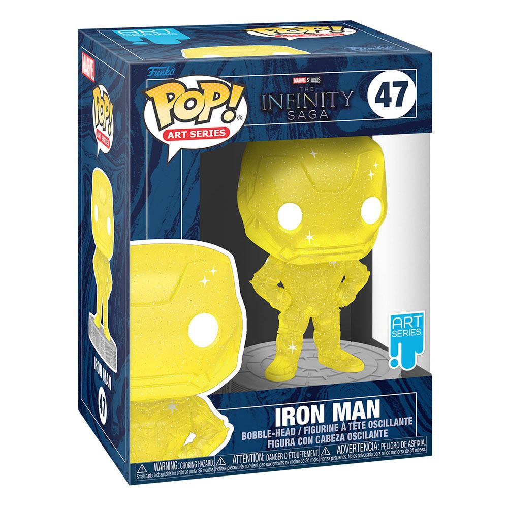 Marvel Artist Series - Infinity Saga - Iron Man (Yellow) #47 +Protektor