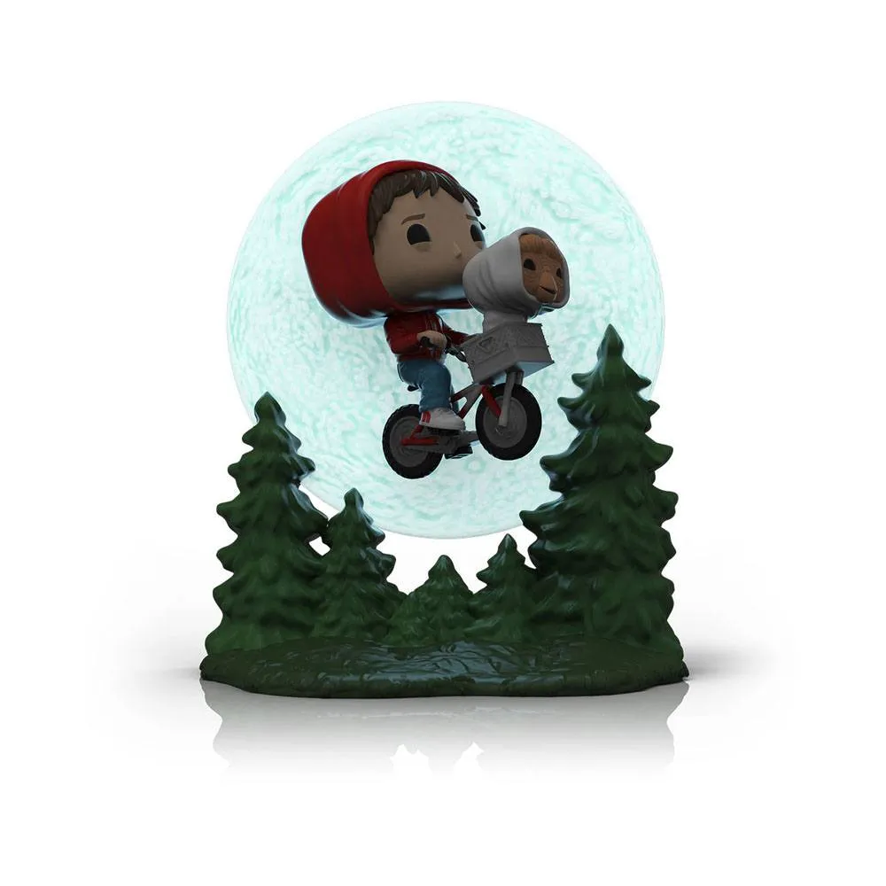 E.T. the Extra-Terrestrial - Elliot and ET Flying (GITD) #1259