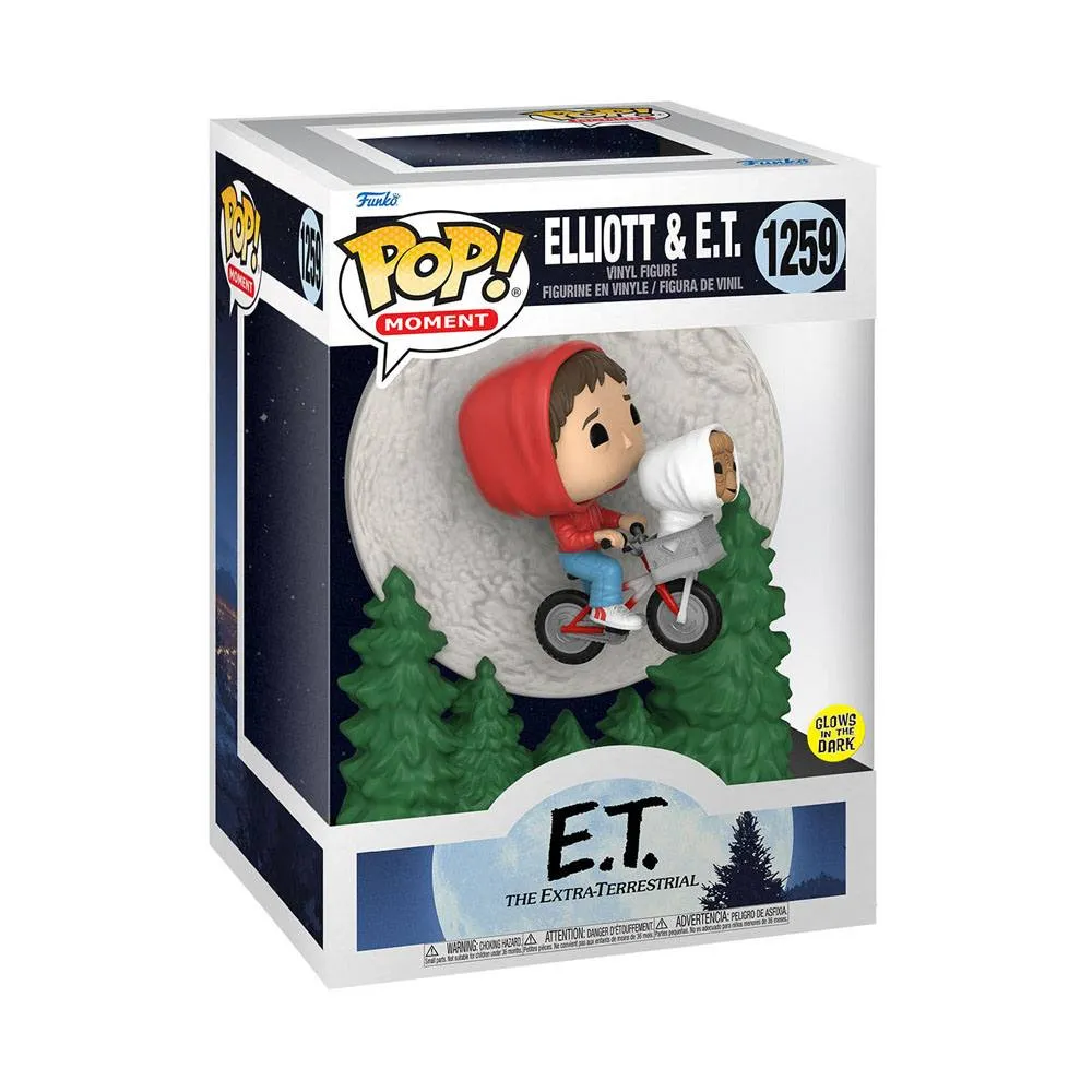 E.T. the Extra-Terrestrial - Elliot and ET Flying (GITD) #1259
