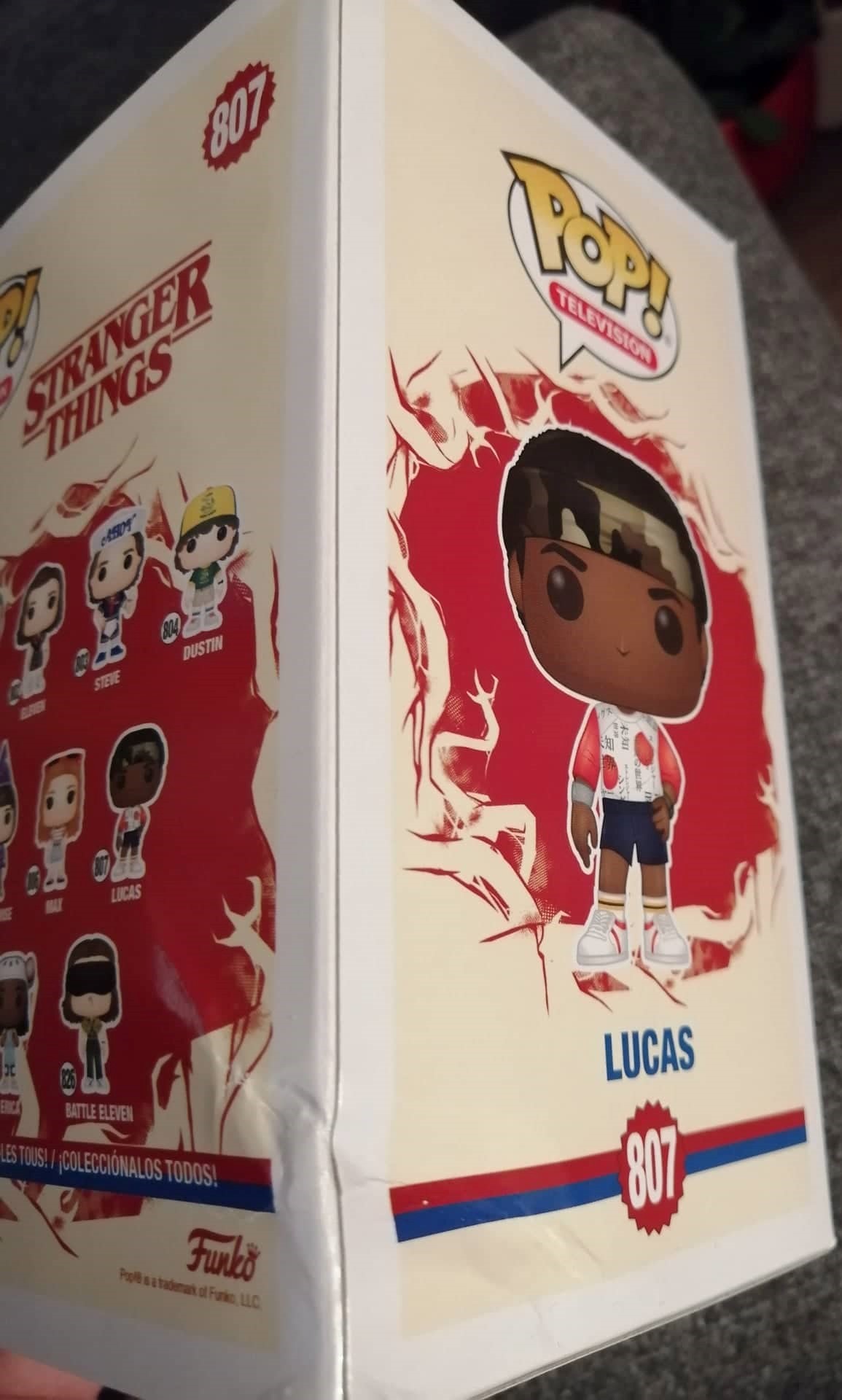 Stranger Things - Lucas #807 (POŠKOZENÝ BOX)